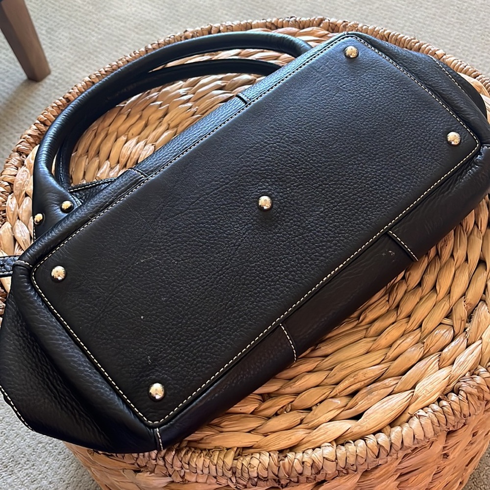 Dooney & Bourke Black Leather Bag - Picture 5 of 6